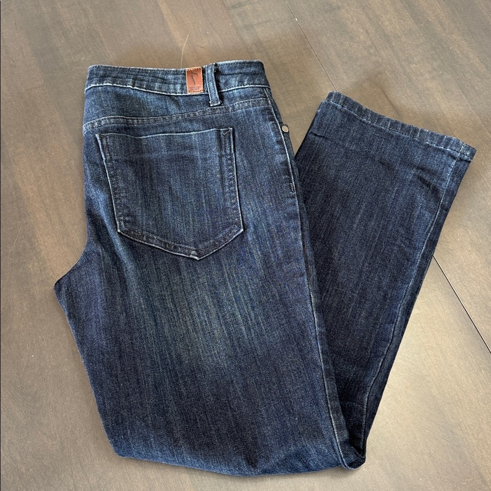 Simply Vera Vera Wang Denim Capri blue Jeans Mid Rise sz 8